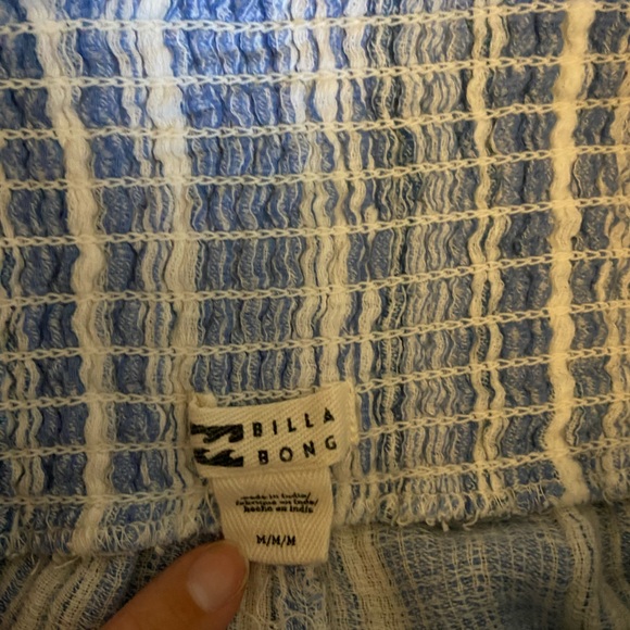 Billabong blue and white striped beach pants - Picture 4 of 4